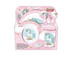 SET PAPPA UNICORNO 5 PZ X MICROONDE 