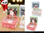 SCATOLA IN LATTA CM15X15X5 NATALIZIA 4 ASS -UNO- 