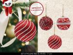 BOX 3 PALLINE ROSSE BIANCHE 