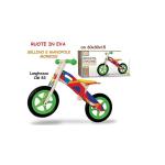 BICI VERDE IN LEGNO -PRIMI PASSI-