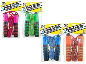 CORDA SALTO IN PVC C/CONTAGIRI 4COL