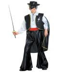 BANDITO MASCHERATO ZORRO BIMBO 8/10 CM 140 