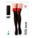 CALZE PARIGINE C/FIOCCHI IN RASO 