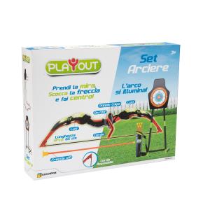 SET ARCIERE C/SACCA E BERSAGLIO 