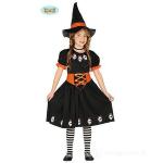 STREGA BAMBINA NERO/ARANCIONE 7/9 