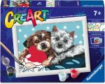 CREART CAGNOLINI AMICI CM 18X13 