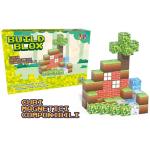 BLOCCHI MAGNETICI BUILD BLOX NATURE 48 PZ -MINECRAFT-