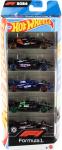 HOT WHEELS 5 VEICOLI F1 