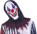 MASCHERA CLOWN PAZZO C/CAPPUCCIO 