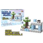 BLOCCHI MAGNETICI BUILD BLOX WINTER 64 PZ -MINECRAFT-