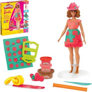 PLAYDOH C/BARBIE DESIGNER DOLLS 4 ASS -UNO- 