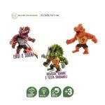 ACTION FIGURE DINOSAURI C/LUCI E SUONI 3 ASS 