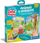 LIBRO INTERATTIVO PER GIRA PAGINA ANIMALI E AMBIENTI 