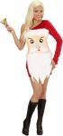 VESTITO C/FACCIA BABBO NATALE DONNA M 