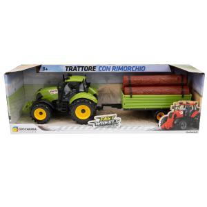 TRATTORE CON RIMORCHIO 4 ASS.