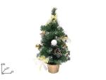 ALBERO ADDOBBATO CM 50 ORO 