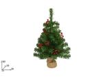 ALBERO CM 60 C/PIGNE E BACCHE 