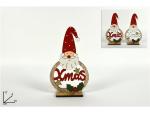 BABBO NATALE LEGNO 2 ASS 