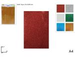 BUSTA FOGLI EVA GLITTER A4 6 COL 