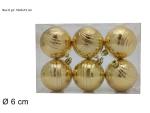 BOX 6 SFERE ORO CM 6 