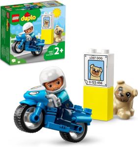 DUPLO MOTOCICLETTA DELLA POLIZIA 