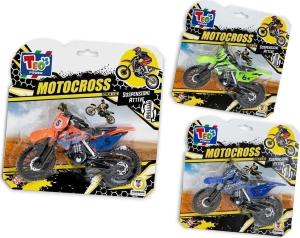 MOTOCROSS 1/12 3 COL. ASS. BLISTER
