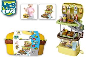 WIMPY SET MINI FAST FOOD 63 PZ 3 IN 1 