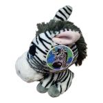 PELUCHE ZEBRA MASCOTTE JUVE CM 21 