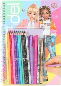 LIBRO COLORA E VESTI LE TUE AMICHE 