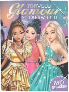 LIBRO TOP MODEL IN GIRO X IL MONDO C/150 STICKERS 