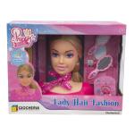HAIR FASHION -TESTA PRINCIPESSA DA PETTINARE-CM 23