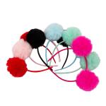 CERCHIETTO PON PON 6 COL -UNO- 