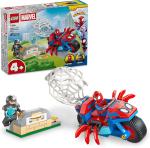 MARVEL SPIDEY SULLA MOTO CONTRO RHINO