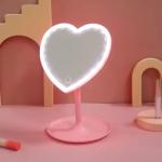 LOVELY SPECCHIO CUORE CON LUCI LED 