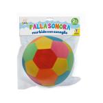 BUSTA PALLA SONORA MORBIDA C/SONAGLIO 