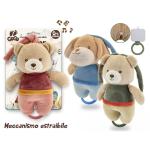 BLISTER ORSETTO MORBIDOSO CM 21 3 COL -UNO- 