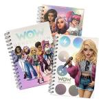 WOW GENERATION BOOK + STICKERS 3 ASS -UNO- 