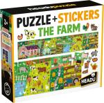 PUZZLE + STICKERS THE FARM 