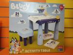 BLUEY SET TAVOLINO C/SGABELLO E COLORI 