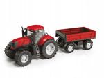 TRATTORE ROSSO C/RIMORCHIO 