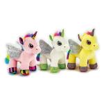 PELUCHE UNICORNO CM 24 3 COL -UNO- 