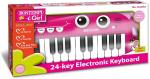 TASTIERA ELETTRONICA 24 TASTI ROSA 