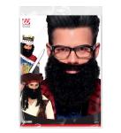 BARBA C/BAFFI RICCIA NERA 