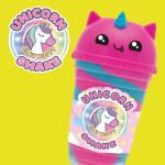 CLAY PUTTY UNICORNO SHAKE 4 COL -UNO- (4)