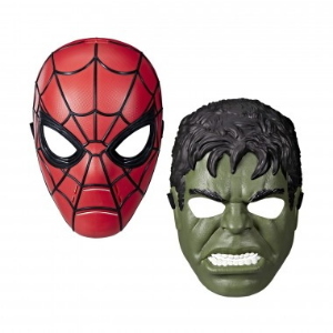 MASCHERA SPIDERMAN E HULK 
