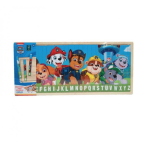 PAW PATROL PUZZLE LEGNO ALFABETO 