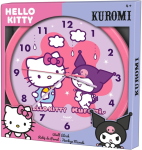 OROLOGIO DA PARETE HELLO KITTY E KUROMY 