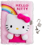 DIARIO SEGRETO C/LUCCHETTO PEL. 3D HELLO KITTY 