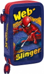 ASTUCCIO PORTA COLORI SPIDERMAN 2 CERNIERE 