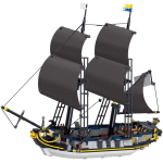 COSTRUZIONE VELIERO DEI PIRATI 958 PZ